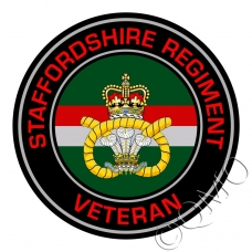 Staffordshire Regiment Veterans Sticker